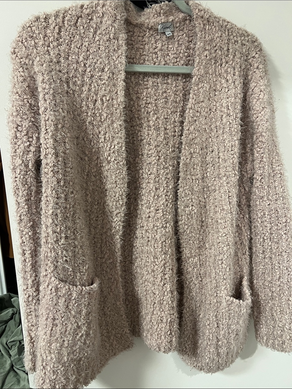 Kismet Open Cardigan in Dusty Beige